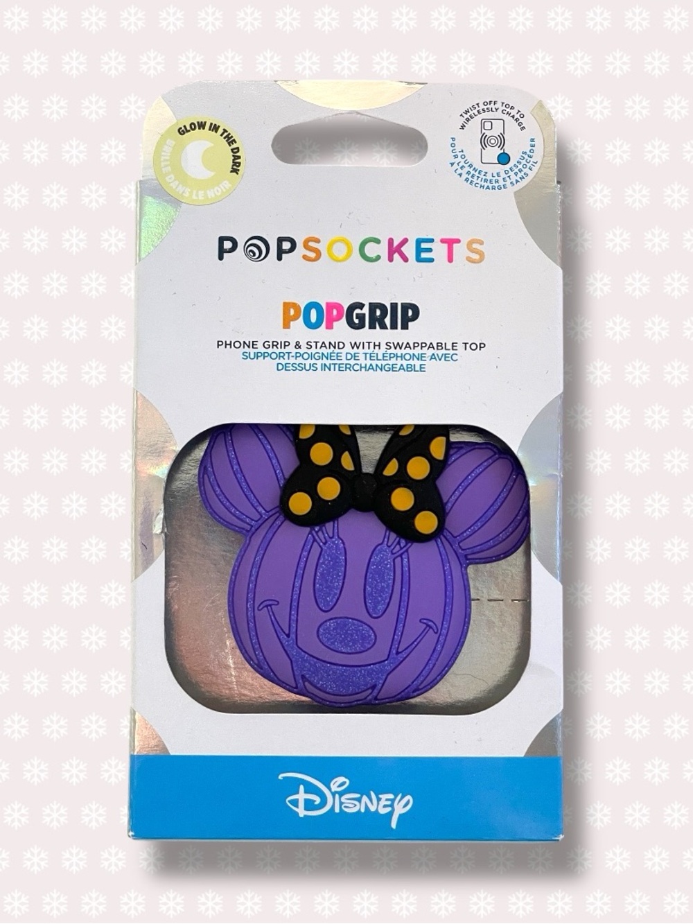 PopSockets Disney Minnie Mouse Pumpkin Glow-in-the-Dark Phone Grip